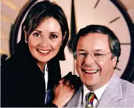  ??  ?? Row: Miss Vorderman and Richard Whiteley