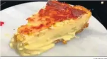  ?? INSTAGRAM ?? La tarta de queso de Dabiz Muñoz inspirada en Cristina Pedroche.