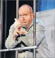  ?? PHOTO COURTESY OF VOICE OF THE MARTYRS CANADA ?? Actor Dennis Hassell portrayed Richard Wurmbrand during a play called Solitary Refinement at First Baptist Church in New Glasgow recently.