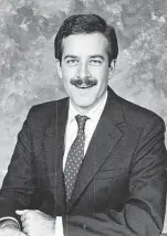  ?? Courtesy photo ?? Randy Beamer first appeared on the news in San Antonio in 1983, when he joined KENS-TV. He’s best known for his three decades at News 4, going back to 1989 when he sported a mustache worth of “Anchorman.”