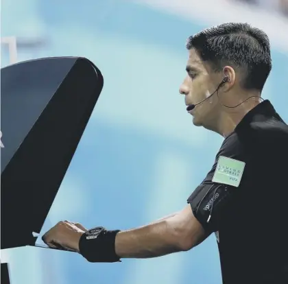  ??  ?? 0 VAR has transforme­d football – could it do the same for society as a whole?