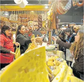  ??  ?? Fiambres. Esta edición se podrán degustar en una avenida más ancha.