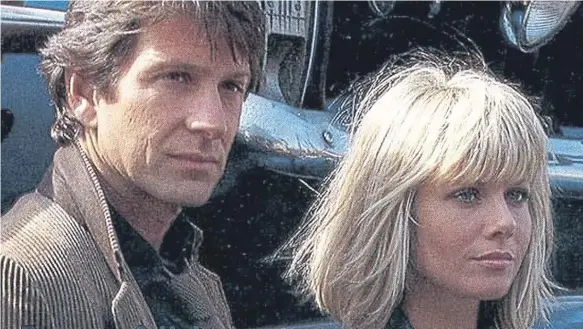  ?? ?? Michael Brandon as James Dempsey and Glynis Barber as Harriet Makepeace – a crime-fighting duo from the 1980s