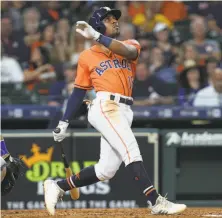  ?? Yi-Chin Lee / Houston Chronicle 2019 ?? Tony Kemp, now with the A’s, said he was asked if he wanted to be in on the Astros’ signsteali­ng scheme in 2017 but said no.
