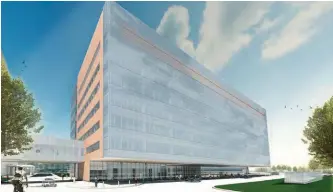  ??  ?? Cleveland Clinic expects to open its new cancer-care facility in early 2017.