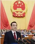  ?? Foto: dpa ?? Chinas Premiermin­ister Li Keqiang hat Probleme.