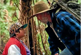  ??  ?? Sam Neill and Julian Dennison star in Hunt for the Wilderpeop­le.