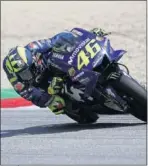  ??  ?? Valentino Rossi.