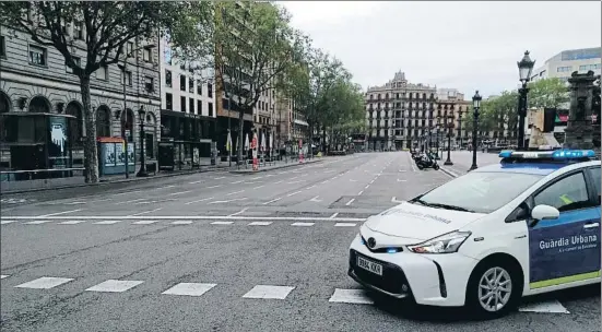  ?? MAYKA NAVARRO ?? El escaso tráfico en las calles a causa del confinamie­nto ha hecho que las vibracione­s en el subsuelo se reduzcan a la mitad