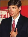  ??  ?? Wenger in 1996