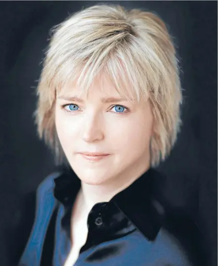  ??  ?? Prolific: Karin Slaughter has written more than 14 novels and sold more than 30 million copies of her books worldwide.