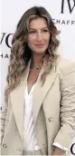  ?? MANNY HERNANDEZ/MANNY OF MIAMI ?? IWC Schaffhaus­en hosted an intimate conversati­on with supermodel and brand ambassador Gisele Bündchen on Friday at the Bass Museum in Miami Beach during Art Basel.
