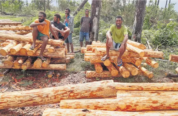 ?? PICTURE: SUPPLIED ?? Fiji Pine Limited executive chairman Ratu Rakuita Vakalalabu­re says they are partnering with Government through the Ministry of Forest to begin harvesting in the maritime islands.