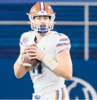  ?? MICHAEL AINSWORTH/AP ?? Florida QB Kyle Trask has thrown 43 TD passes, which leads the nation by 11.