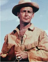  ??  ?? Perfect cover: Alan Ladd in Shane