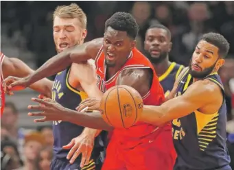  ?? | GETTY IMAGES ?? Bobby Portis scored 20 points and grabbed 11 rebounds in a loss to the Pacers on Friday.