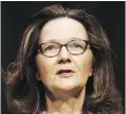  ??  ?? Gina Haspel