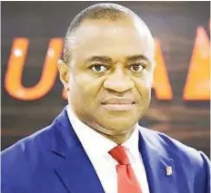  ?? ?? Chief Executive Officer, United Bank for Africa, Oliver Alawuba