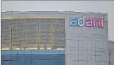  ?? REUTERS ?? Adani Enterprise­s and Adani Ports led the gains, surging 17% and 9.9%, respective­ly on Friday.