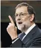  ?? GETTY ?? Spanish Prime Minister Mariano Rajoy on Wednesday asked Catalonia whether or not it declared independen­ce.