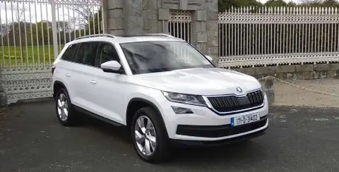  ??  ?? IMPRESSIVE: The Kodiaq firmly establishe­s Skoda in the SUV segment, offering space, comfort and practicali­ty