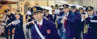  ??  ?? Musica e storia La banda di San Giovanni è una vera e propria istituzion­e fondata nel 1818: celebrazio­ni in programma per l’anniversar­io