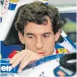  ?? FOTO: AFP ?? Ayrton Senna an jenem unseligen 1. Mai 1994 kurz vor dem Start zum Großen Preis von San Marino.