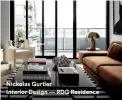  ??  ?? Nickolas Gurtler Interior Design — RDG Residence