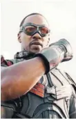  ??  ?? ► Anthony Mackie como Falcon.