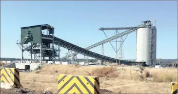  ??  ?? Bimha mine in Zimbabwe. Zimplats is re-developing the collapsed mine and building a replacemen­t mine.