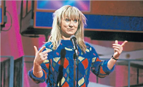  ?? ?? Helen Lederer adopts the attitude ‘if the money’s there, then spend it’