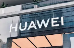  ?? GETTY-AFP 2021 ?? Canada is the last member of the Five Eyes intelligen­ce-pooling service to bar or restrict use of equipment from Chinese tech titan Huawei in its high-speed 5G networks.