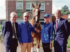  ?? Courtesy: Godolphin ?? The project will be a five-year collaborat­ion, which includes a £250,000 (Dh1.2 million) investment.