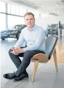  ??  ?? Greg Maruszewsk­i, MD of Volvo Car South Africa. Above right: The Volvo XC90 heralded a renaissanc­e for the brand and won SA’s Car of the Year title in 2016.