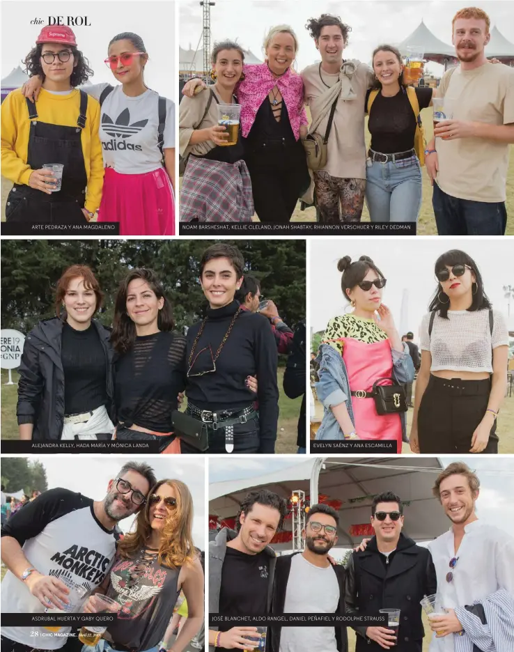  ?? ARTE PEDRAZA Y ANA MAGDALENO ALEJANDRA KELLY, HADA MARÍA Y MÓNICA LANDA ASDRUBAL HUERTA Y GABY QUERO NOAM BARSHESHAT, KELLIE CLELAND, JONAH SHABTAY, RHIANNON VERSCHUER Y RILEY DEDMAN EVELYN SAÉNZ Y ANA ESCAMILLA JOSÉ BLANCHET, ALDO RANGEL, DANIEL PEÑAFIEL ??