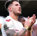  ??  ?? Wigan’s Oliver Gildart
connection to Wolves fixtures, any form of betting on rugby league matches by anyone bound by the RFL operationa­l