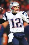  ?? (Reuters) ?? WHEN NEW ENGLAND PATRIOTS QB Tom Brady takes the field on Saturday vs the Houston Texans, it will mark the 32nd postseason start of his NFL career.