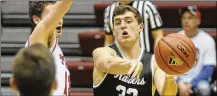  ?? MARC PENDLETON / STAFF ?? Wright State’s Ryan Custer, a 6-foot-7 freshman forward who graduated from Cincinnati Elder High School, suffered a traumatic injury during a large party at Miami University in Oxford on Saturday.