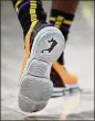  ?? HARRY HOW / GETTY IMAGES ?? When the NBA changed its rule before the season allowing players to wear whatever color shoes they want, sneakerhea­ds rejoiced.