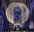  ?? FOTO: JANINA WITTMANN ?? Lichtinsta­llation von Kane in St. Severin im Mai 2017.