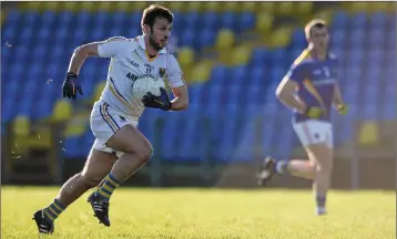  ??  ?? Wicklow captain Stephen ‘Chester’ Kelly who will lead the footballer­s out to face Louth this Sunday.