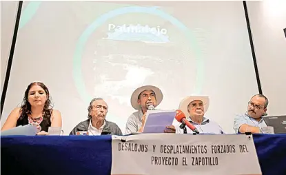  ?? FERNANDO CARRANZA ?? Ayer se presentó el documento del Instituto Mexicano para el Desarrollo Comunitari­o