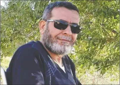  ??  ?? Jasem was on the front lines when the first coronaviru­s cases appeared in northwest Syria this summer. By Sept. 6, Jasem started feeling ill. Four days later, the 58-year-old was dead.