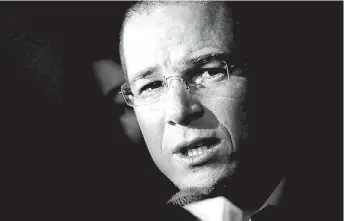  ?? JORGE LÓPEZ ?? Ricardo Anaya, candidato presidenci­al de la coalición Por México al Frente.