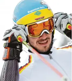  ?? Foto: Christian Walgram, dpa ?? Ein Bild, das es vorerst nicht mehr zu sehen geben wird: Felix Neureuther auf der Ski piste. Der 33 Jährige fällt verletzt aus.