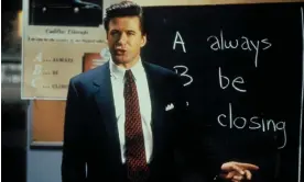  ?? Photograph: Moviestore Collection Ltd/Alamy ?? Alec Baldwin in Glengarry Glen Ross.