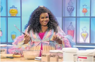  ??  ?? Nicole Byer is the hilarious host of Netflix’s Nailed It! The new season drops on Sept. 15. Netflix