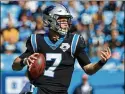  ?? GETTY IMAGES ?? Panthers QB Kyle Allen, who is 5-1 since replacing an injured Cam Newton, will travel to Green Bay on Sunday.