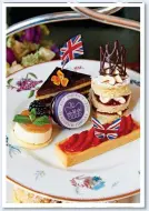  ?? ?? ICING ON THE CAKE: Jubilee tea at Covent Garden Hotel