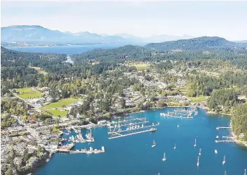  ?? CHAMBER OF COMMERCE & SALT SPRING TOURISM ?? The B.C. Civil Forfeiture Office is seeking to seize a $2.4-million property (not shown here) located on Salt Spring Island. The suit alleges the property is a proceed of crime.